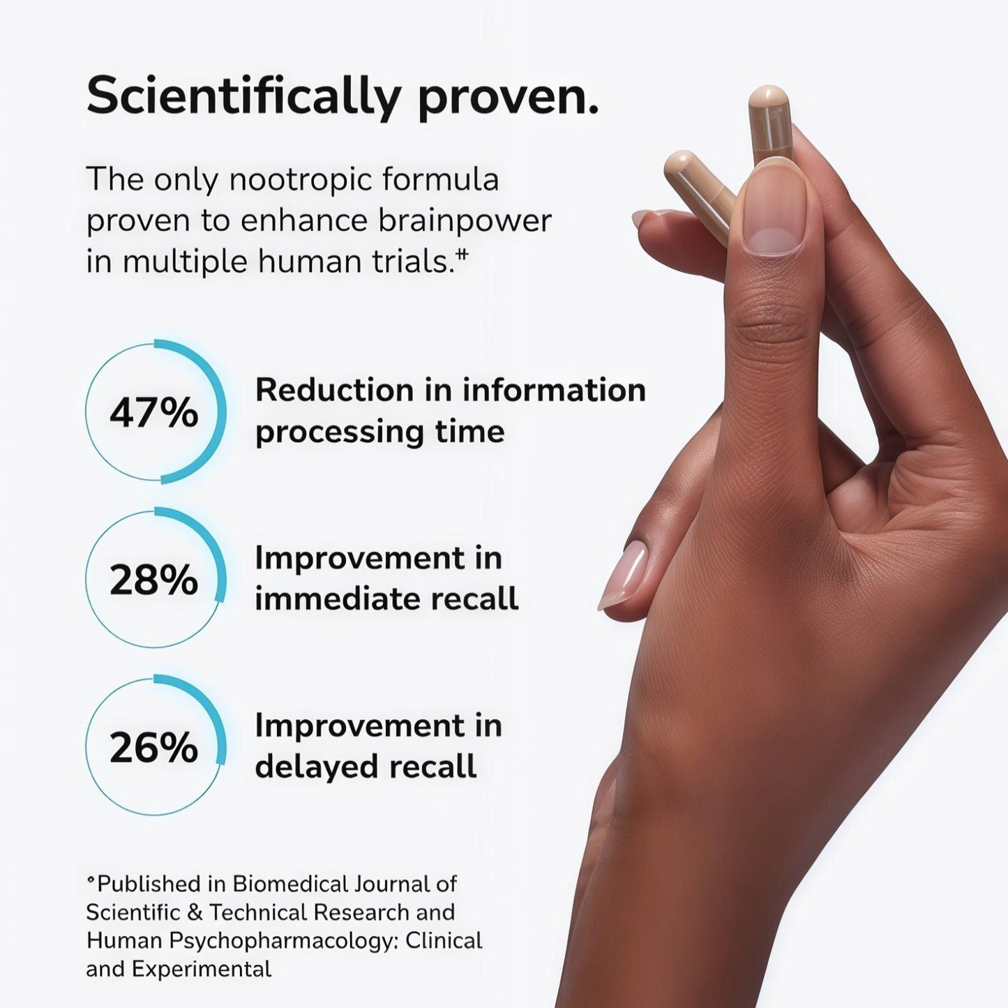 Mind Lab Pro MLP v4 Universal Nootropic Brain Booster Supplement 60-Count