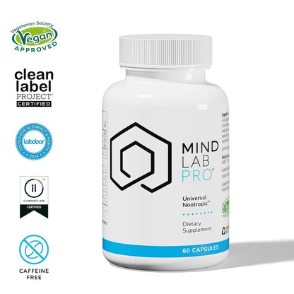 Mind Lab Pro MLP v4 Universal Nootropic Brain Booster Supplement 60-Count